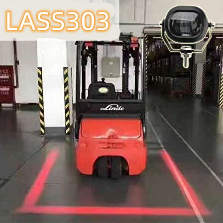 Space İş makinesi çalışma lambası kırmızı 12-80v adet/ LASS303