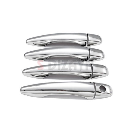 S-Dizayn Citroen C4 HB Krom Kapı Kolu 4 Kapı 2010-2020
