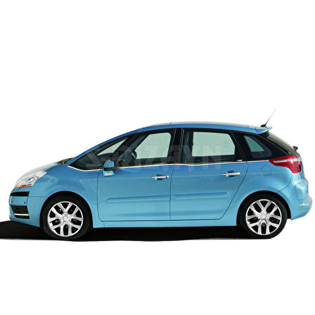 S-Dizayn Citroen C4 Picasso Krom Kapı Kolu 4 Kapı 2006-2010