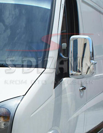 S-Dizayn VW Crafter Abs Krom Ayna Kapağı 2 Prç 2006-2011