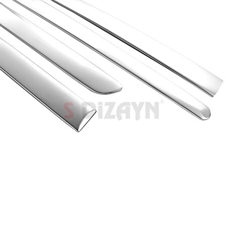 S-Dizayn VW Golf 5 Krom Yan Kapı Çıtası 4 Prç 2004-2009