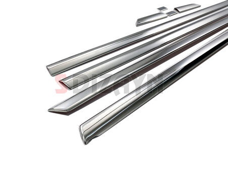 S-Dizayn VW Jetta Krom Cam Çıta 6 Prç 2011-2019