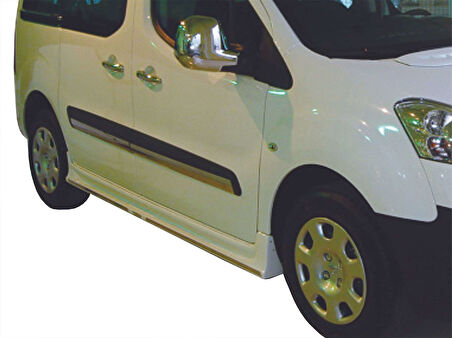 Citroen Berlingo 2 Marşpiyel Kromlu 2 Prç Fiber 2008 ve Sonrası