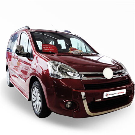 Citroen Berlingo 2 Marşpiyel Kromlu 2 Prç Fiber 2008 ve Sonrası