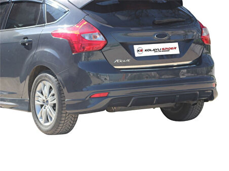 Ford Focus 3 HB Arka Tampon Altı Fiber 2011-2014