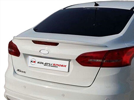 Ford Focus 3 SD Spoiler Bagaj Gt (Facelift) Fiber 2014 ve Sonrası