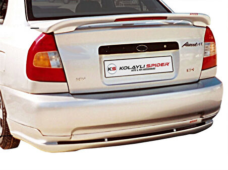 Hyundai Accent LC Arka Tampon Altı Fiber 2000-2003