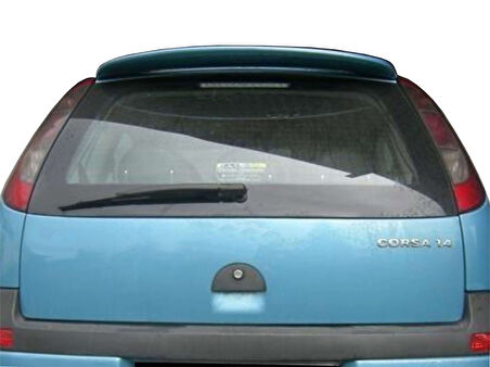 Opel Corsa C Spoiler Camüstü Md:1 Fiber 2000-2006