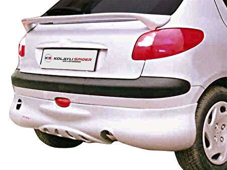 Peugeot 206 Arka Tampon Altı (Telli) Fiber 1998-2012