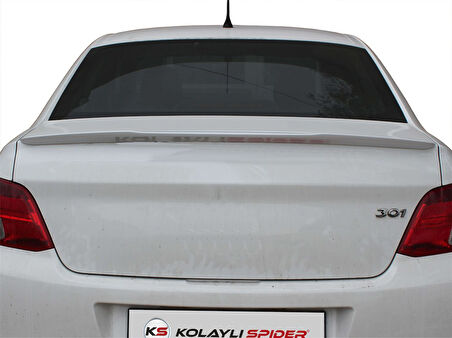 Peugeot 301 Spoiler Bagaj Gt Fiber 2013 ve Sonrası