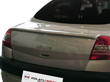 Renault Megane 2 SD Spoiler Bagaj Gt Fiber 2003-2008