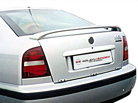 Skoda Octavia A4 1U Spoiler Bagaj Yüksek Fiber 1999-2004