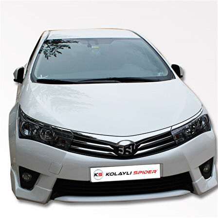 Corolla 11 E170 Ön Tampon Altı 2 Prç Fiber 2014-2016