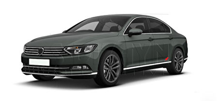 S-Dizayn VW Passat B8 Krom Aksesuar Çıta Seti A+Kalite