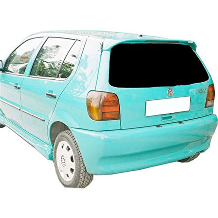 VW Polo 3 HB Spoiler Camüstü (Işıklı) Fiber 1994-2002