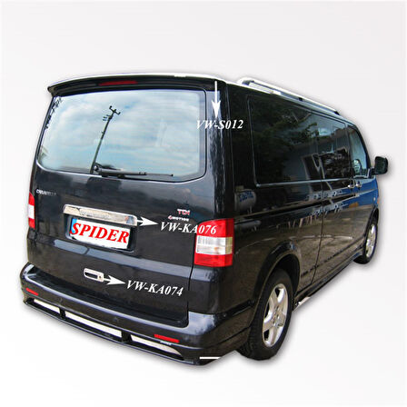 VW Multivan T5 Spoiler Bagaj Gt Md:1 Fiber 2003-2010