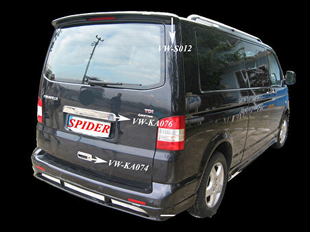 VW Caravelle T5.5 Spoiler Bagaj Gt Md:1 Fiber 2010-2015