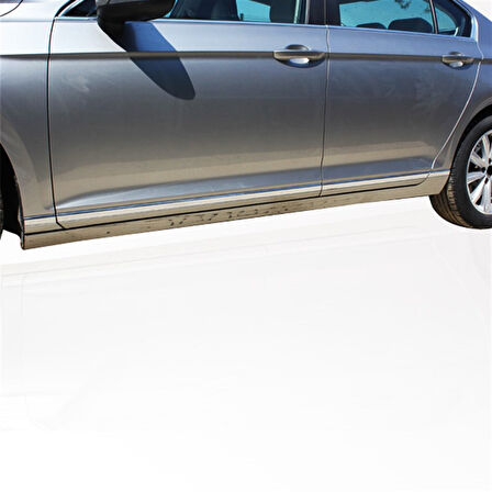 VW Passat B8 Yan Kapı Çıtası 8 Prç Krom 2015 ve Sonrası