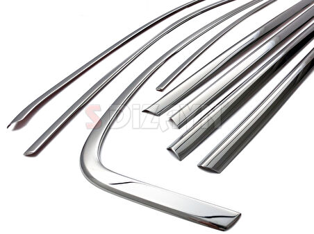 S-Dizayn Fiat Egea HB Krom Cam Çerçevesi 8 Prç. 2015-2020 A+ Kalite