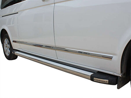 VW Caravelle T5.5 Yan Kapı Çıtası 5 Prç Krom (K.Ş) 2010-2015
