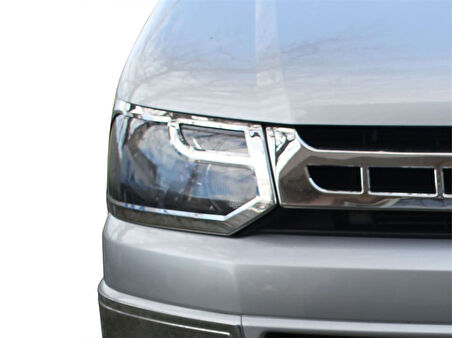 VW Multivan T5.5 Far Çerçevesi 2 Prç Krom 2010 ve Sonrası