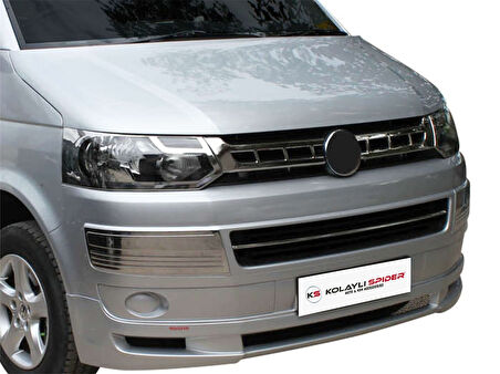 VW Transporter T5.5 Ön Panjur 2 Prç Krom 2010-2015