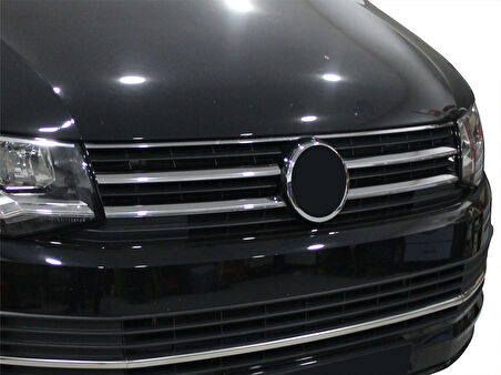 VW Transporter T6 Ön Panjur Çıtası  4 Prç Krom 2015 ve Sonrası