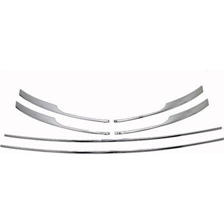 VW Transporter T6 Ön Tampon Çıtası 6 Prç Krom 2015 ve Sonrası