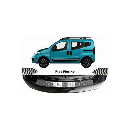 Fiat Fiorino Arka Tampon Eşiği Krom 2008 ve Sonrası
