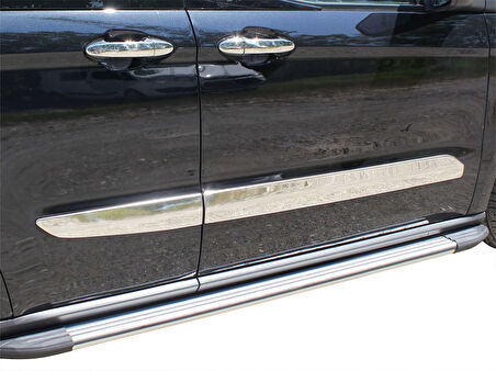 Ford Courier Yan Kapı Çıtası 4 Prç Krom 2014 ve Sonrası