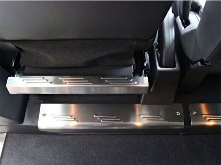 Ford Custom Ön Koltuk Arka Eşiği 3 Prç Krom 2013 ve Sonrası