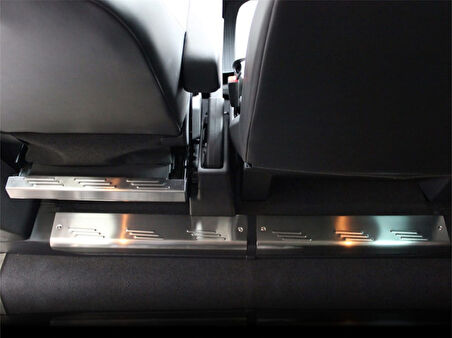 Ford Custom Ön Koltuk Arka Eşiği 3 Prç Krom 2013 ve Sonrası