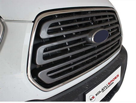 Ford Transit 7 Ön Panjur Çerçevesi 2 Prç Krom 2014 ve Sonrası