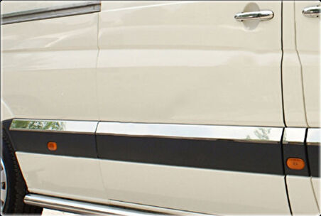 Sprinter W906 NCV3 Yan Kapı Çıtası 10 Prç Krom (Ext.U) 2006 ve Sonrası