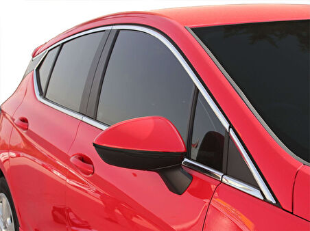 Opel Astra K Cam Çerçevesi 16 Prç Krom 2015 ve Sonrası