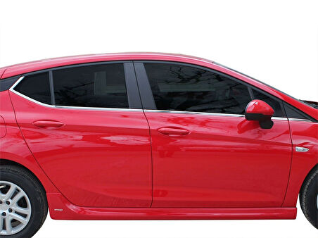 Opel Astra K Cam Çıtası 8 Prç Krom 2015 ve Sonrası