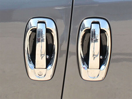 Opel Combo D Kapı Kolu 4 Kapı 8 Prç Krom (Set) 2012 ve Sonrası