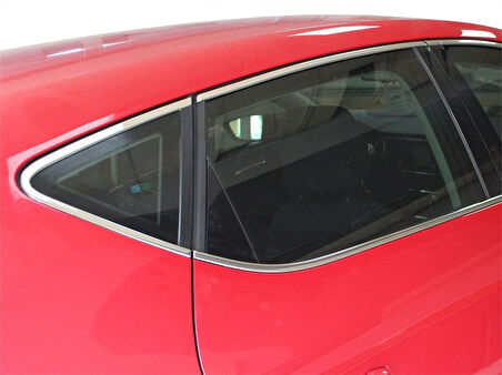 Seat Leon 3 5F Cam Çerçevesi 14 Prç Krom 2013 ve Sonrası