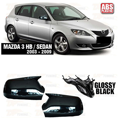 Mzd 3 Batman Ayna Kapağı Piano Black / 2003-2009