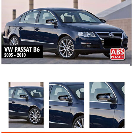 Passat B6 Batman Ayna Kapağı Piano Black / 2005-2010
