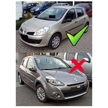 Clio 3 Batman Ayna Kapağı Piano Black / 2006-2009