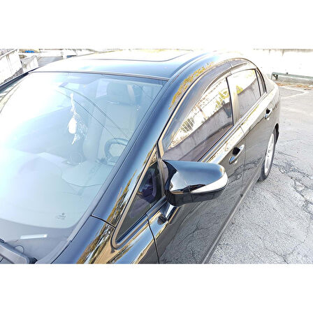 Civic FD6 Batman Ayna Kapağı Piano Black / 2006-2011