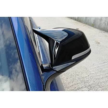 F22 Batman Ayna Kapağı Piano Black / 2013-2017 (Tırnaklı)