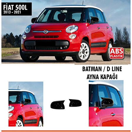 500 L Batman Ayna Kapağı Piano Black / 2013 - 2021