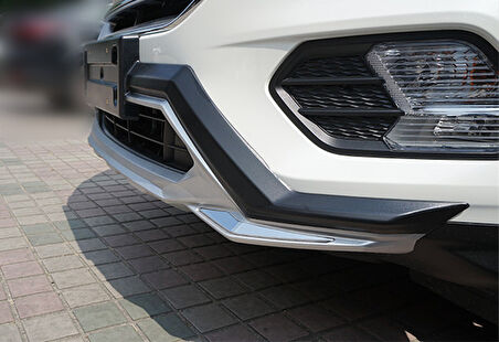 Ford Escape Uyumlu 2016 2018 Ön Ve Arka Tampon Koruma Difüzör