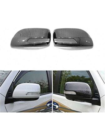 Toyota Prado Fj150 2010 +Sonrası Ayna Kapağı Abs (Plastik) Siyah