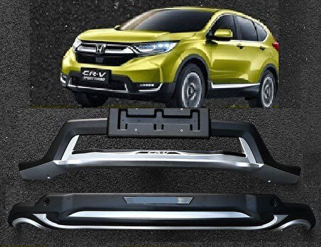 Honda Crv Uyumlu 2018- Ön Arka Tampon Koruyucu