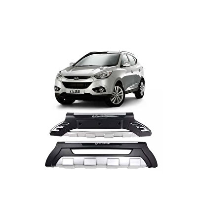 Hyundai Ix35 Uyumlu 2010 Sonrası Ön Arka Tampon Koruma Difüzör