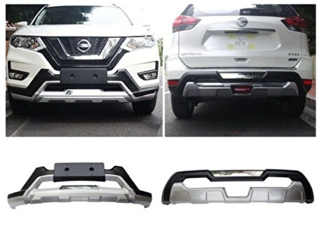 Nissan X-Trail 2018-Sonrası Uyumlu Ön Arka Koruma Difüzör