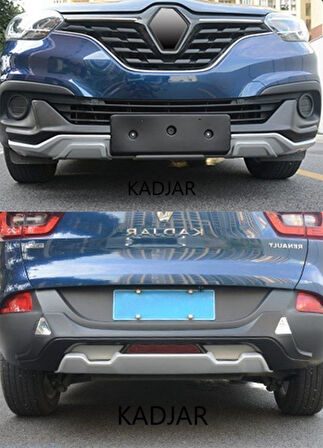Renault Kadjar Uyumlu Ön Arka Tampon Koruma Difüzör 2015-2016-2017-2018